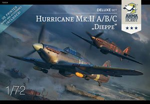 Hurricane Mk II a/b/c Dieppe Deluxe Set Double Combo (Plastic model)