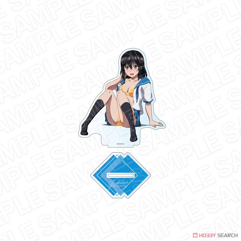 ストライク・ザ・ブラッドFINAL デカアクリルスタンド 姫柊雪菜 尻もち ver. (キャラクターグッズ) 商品画像1