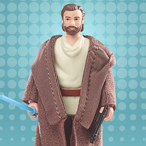 Star Wars - The Retro Collection: 3.75 Inch Action Figure - Obi-Wan Kenobi (Wandering Jedi) [TV / Obi-Wan Kenobi] (Completed)