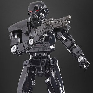 Star Wars - Black Series: 6 Inch Action Figure - Dark Trooper [TV / The Mandalorian] (Completed)