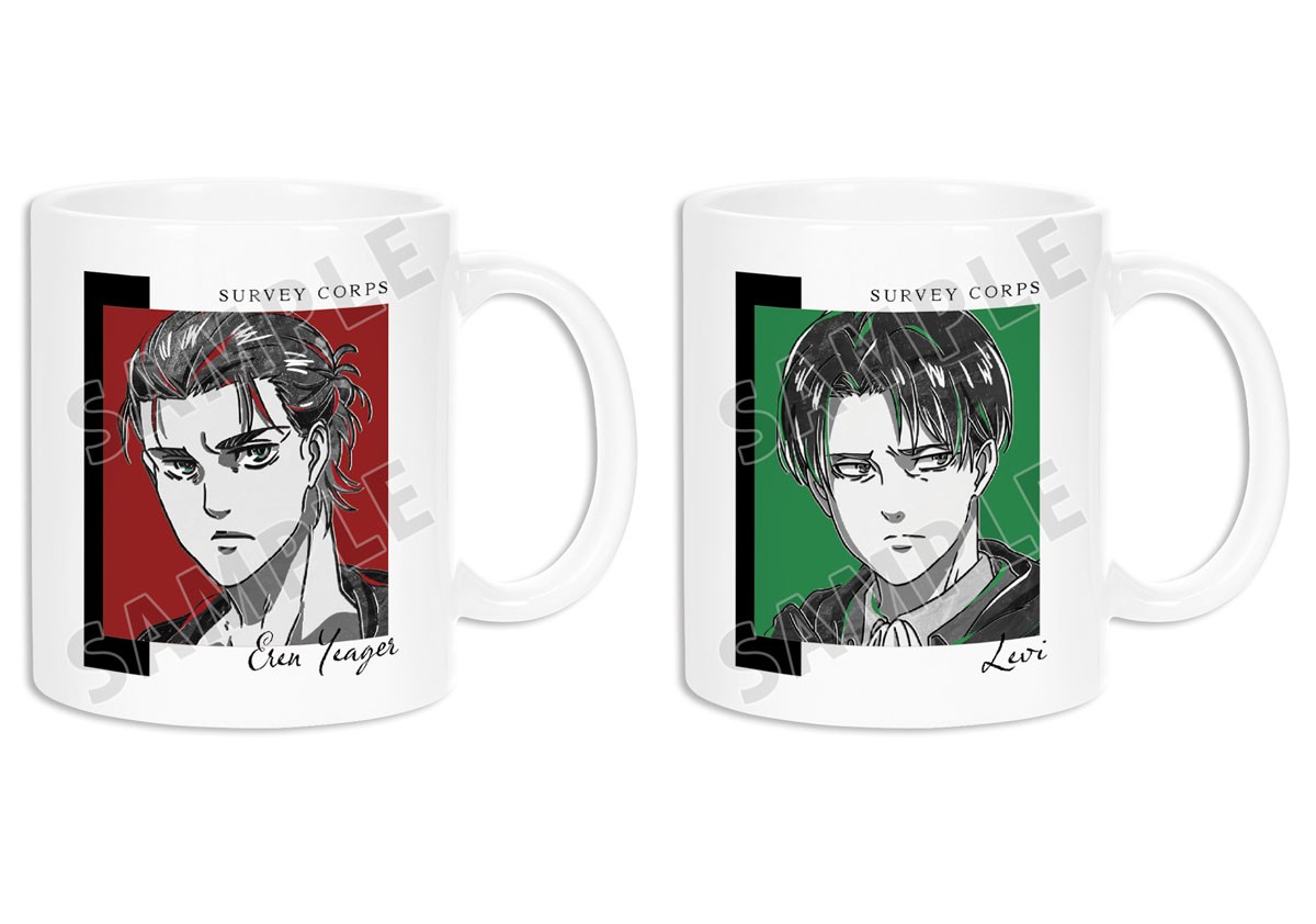 Attack on Titan Levi Ani-Art Black Label Mug Cup (Anime Toy) Other picture1