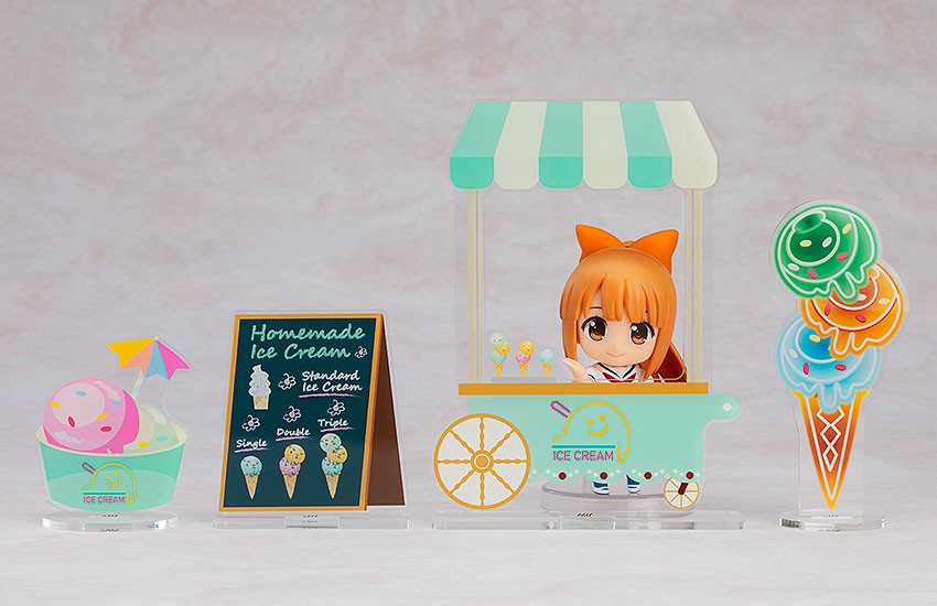 ねんどろいどもあ アクリルでこスタンド アイスクリームパーラー (キャラクターグッズ) その他の画像1
