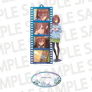 [The Quintessential Quintuplets] Film Stand Key Ring Miku Nakano (Anime Toy)