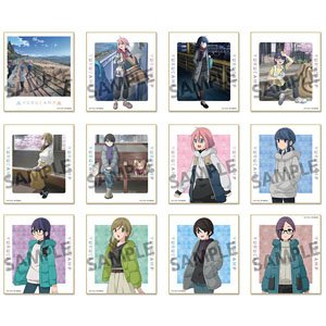 [Laid-Back Camp] Trading Mini Colored Paper (Set of 12) (Anime Toy)