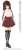 PNXS Side Belt Pleated Mini Skirt (Red x Black Check) (Fashion Doll) Other picture1
