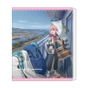 [Laid-Back Camp] Canvas Art Nadeshiko Kagamihara Off Shot Visual Ver. (Anime Toy)