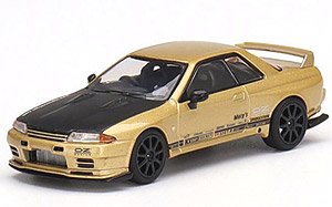 Top Secret Nissan Skyline GT-R VR32 Top Secret Gold (RHD) Japan Exclusive (Diecast Car)