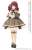 Print Knee High Socks - Ribbon Lace Up - (Brown) (Fashion Doll) Other picture1