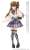 Pleated Mini Skirt (Purple Check) (Fashion Doll) Other picture1