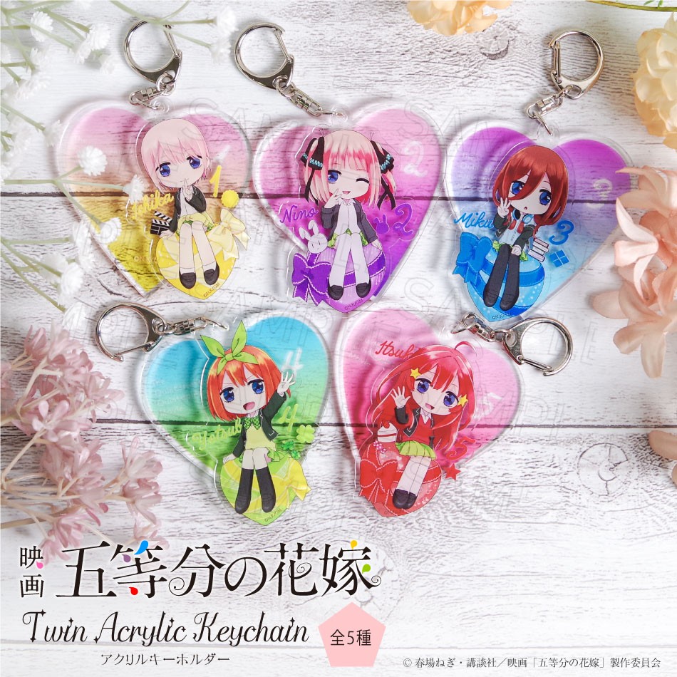 [The Quintessential Quintuplets] Acrylic Key Ring 03. Miku Nakano (Anime Toy) Other picture2