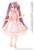 PNM Ribbon Knee High Tulle Socks (Pink x White) (Fashion Doll) Other picture1