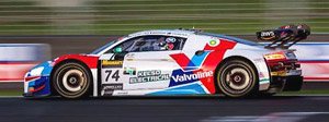 Audi R8 LMS GT3 No.74 Audi Sport Team Valvoline 4th Bathurst 12H 2022 K.van der Linde - N.Berthon - B.Schumacher (Diecast Car)