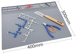 Heat Resistant with Magnetic Silicon Work Mat (Hobby Tool)