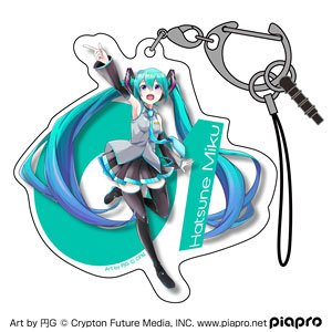 初音ミク アクリルマルチキーホルダー 円G Ver. (キャラクターグッズ)