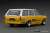 Datsun Bluebird (510) Wagon Yellow / White (Diecast Car) Item picture2