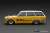 Datsun Bluebird (510) Wagon Yellow / White (Diecast Car) Item picture3