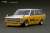 Datsun Bluebird (510) Wagon Yellow / White (ミニカー) 商品画像1