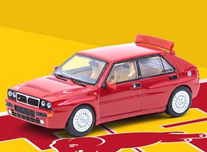 Lancia Delta HF Integrale Red (Diecast Car)