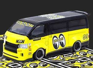 Toyota Hiace Widebody Mooneyes Team Van (Diecast Car)