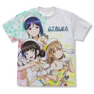 Love Live! Sunshine!! AZALEA Full Graphic T-Shirt White S (Anime Toy)