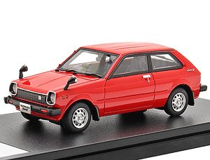 Toyota STARLET S (1978) レッド (ミニカー)