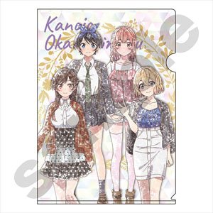彼女、お借りします こもれびアート A4クリアファイル 集合A (キャラクターグッズ)