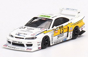 LB-Super Silhouette Nissan S15 SILVIA #23 2021 Formula Drift Japan (RHD) (Diecast Car)