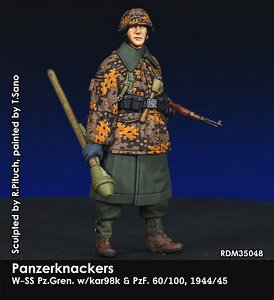 Panzerknackers W-SS Pz.Gren. w/Kar98k & PzF. 60/100, 1944/45 (Plastic model)