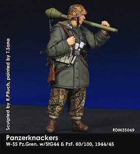 Panzerknackers W-SS Pz.Gren. w/StG44 & PzF. 60/100, 1944/45 (Plastic model)