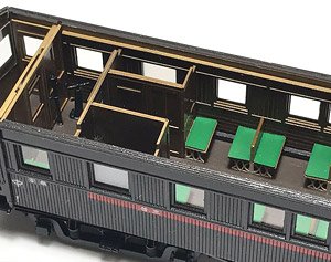 1/80(HO) HOHAFU7570 (NAHAFU14100) Interior Kit (Unassembled Kit) (Model Train)