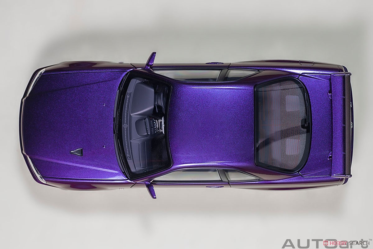 Nissan Skyline GT-R (R34) V-Spec II `BBS LM Wheel Version` (Midnight Purple III) (Diecast Car) Item picture7