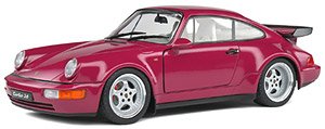ポルシェ 911 (964) ターボ 1991 (ルビー) (ミニカー)