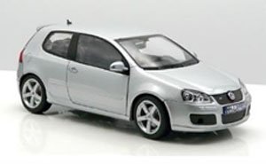 VW ゴルフ GTI ピレリ2007 シルバー (ミニカー)