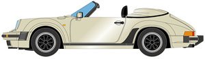 Porsche 911 Carrera 3.2 Speedster Turbolook 1989 リネングレーメタリック (ミニカー)