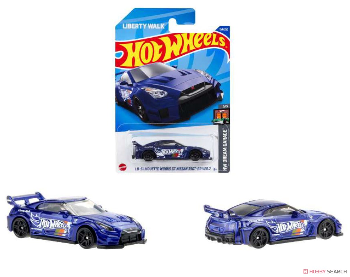 ホットウィール ベーシックカー LBシルエット ワークス GT 日産 35GT-RR VER.2 (玩具) その他の画像1