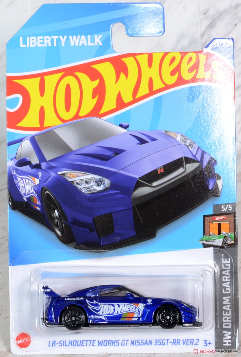 ホットウィール ベーシックカー LBシルエット ワークス GT 日産 35GT-RR VER.2 (玩具) パッケージ1