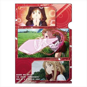 Sword Art Online Progressive: Aria of a Starless Night A4 Clear File Asuna (Anime Toy)