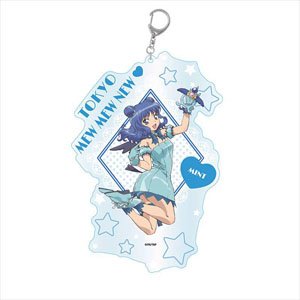 Tokyo Mew Mew New Acrylic Key Ring Big Mew Mint (Anime Toy)
