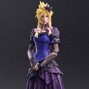 Final Fantasy VII Remake Play Arts Kai Cloud Strife -Dress Ver.- (Completed)