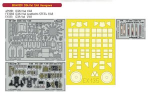 D3A Val Big Ed Parts Set (for Hasegawa) (Plastic model)