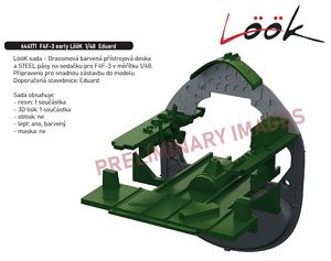 F4F-3 Early LooK (for Eduard) (Plastic model)
