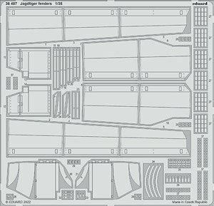 Sd.Kfz.186 ヤクトタイガー フェンダー (ホビーボス用) (プラモデル)
