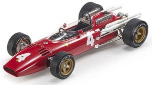 312 イタリアGP 2位 1966 No.4 M.パークス エンジンフード脱着可能 (ミニカー)