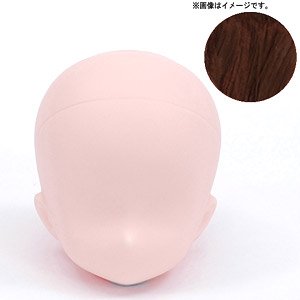 Head for Pureneemo (White) (Hair Color / Cocoa Brown) (Fashion Doll)