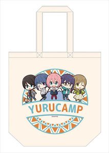 [Laid-Back Camp] Puchichoko Canvas Tote Bag (Anime Toy)