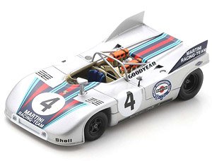 Porsche 908/03 No.4 3rd 1000km Nurburgring 1971 G.van Lennep - H.Marko (ミニカー)