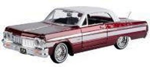 1964 Chevy Impala (Red/Wine) (ミニカー)