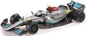 Mercedes AMG Pertronas Formula One Team F1 W13 E Performance - Lewis Hamilton - Monaco GP 2022 (Diecast Car)