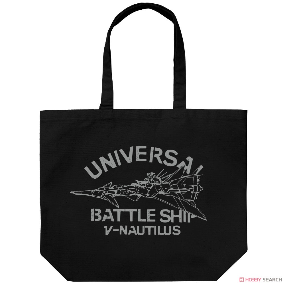 Nadia: The Secret of Blue Water N Nautilus Large Tote Black (Anime Toy) 商品画像1