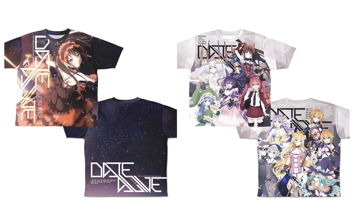 Date A Live IV Kurumi Tokisaki Double Sided Full Graphic T-Shirt S (Anime Toy) その他の画像1